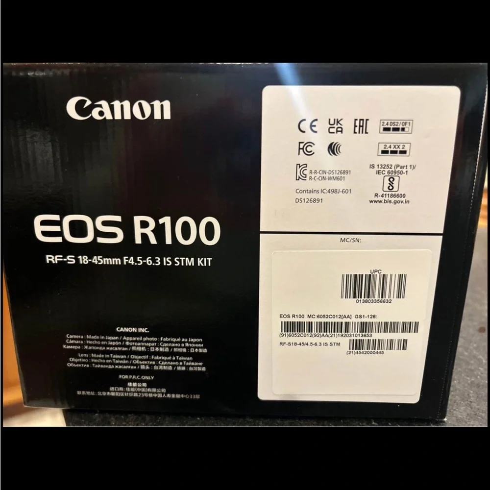 EOS R100 camera